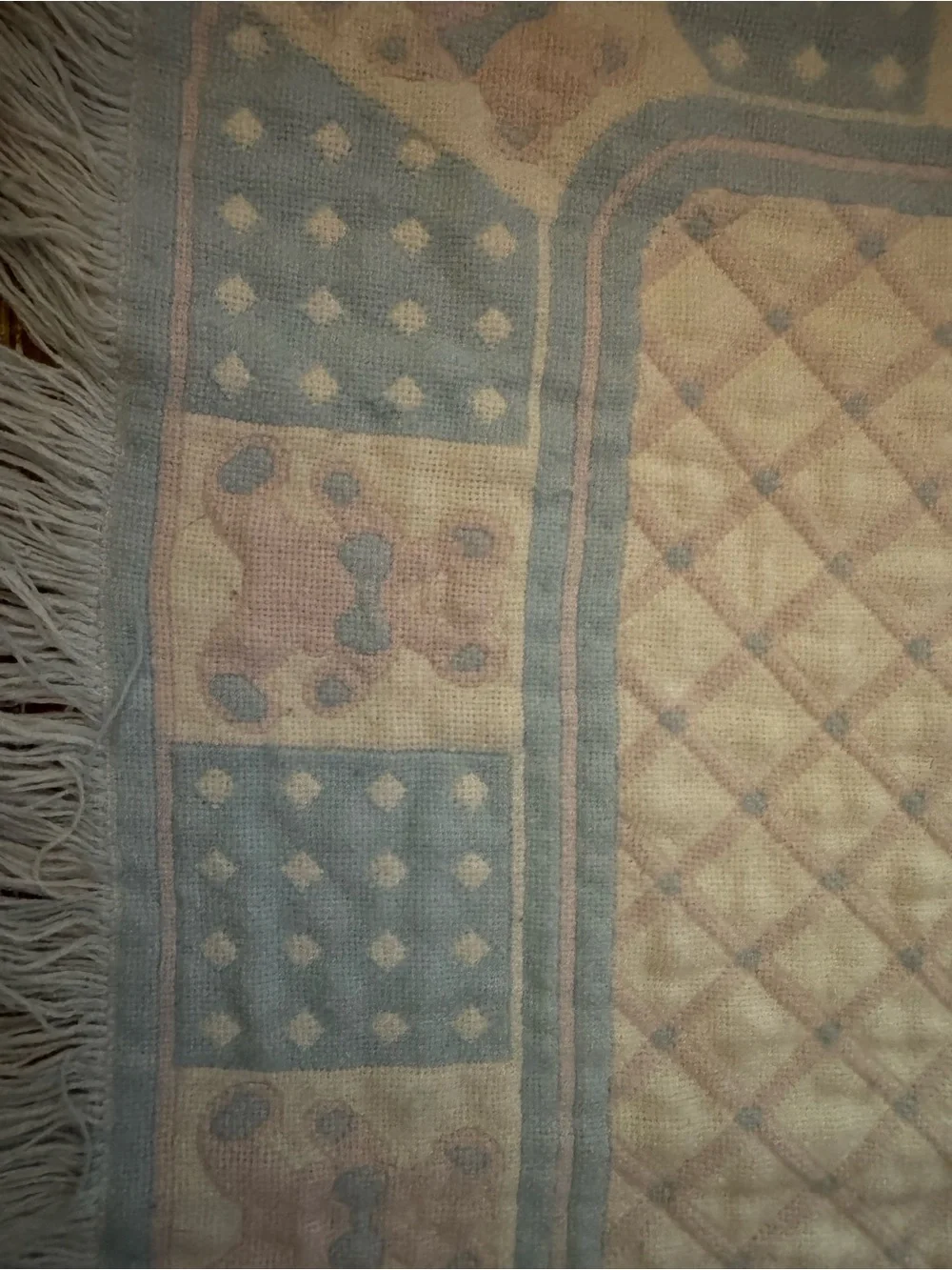 Vintage Baby Blanket